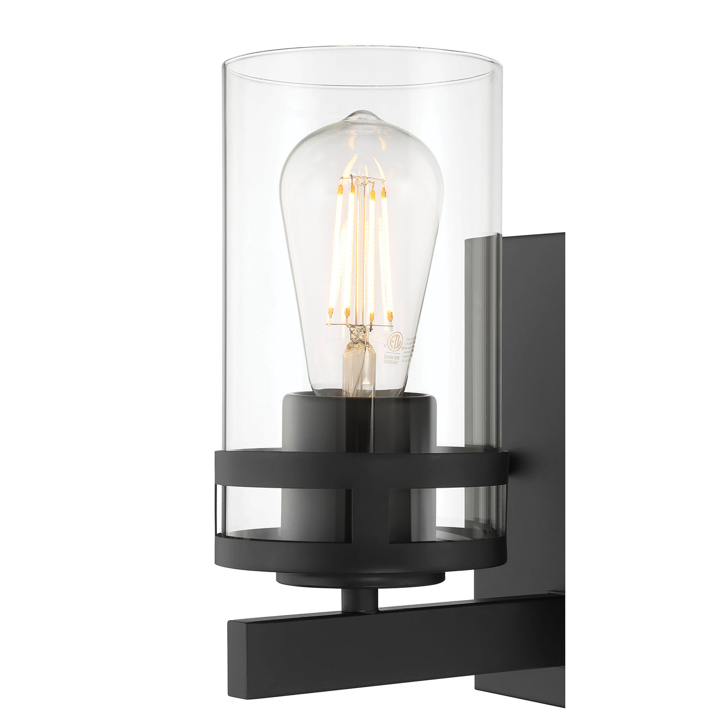 4.5'' Lunden Matte Black 1 Light Wall Sconce