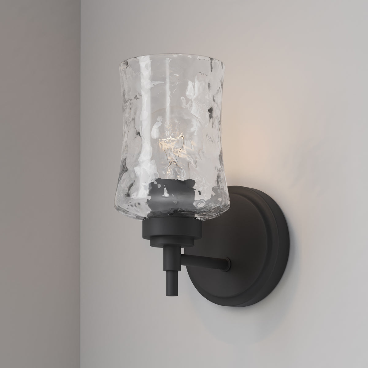 5'' Clarvyn Matte Black 1 Light Wall Sconce