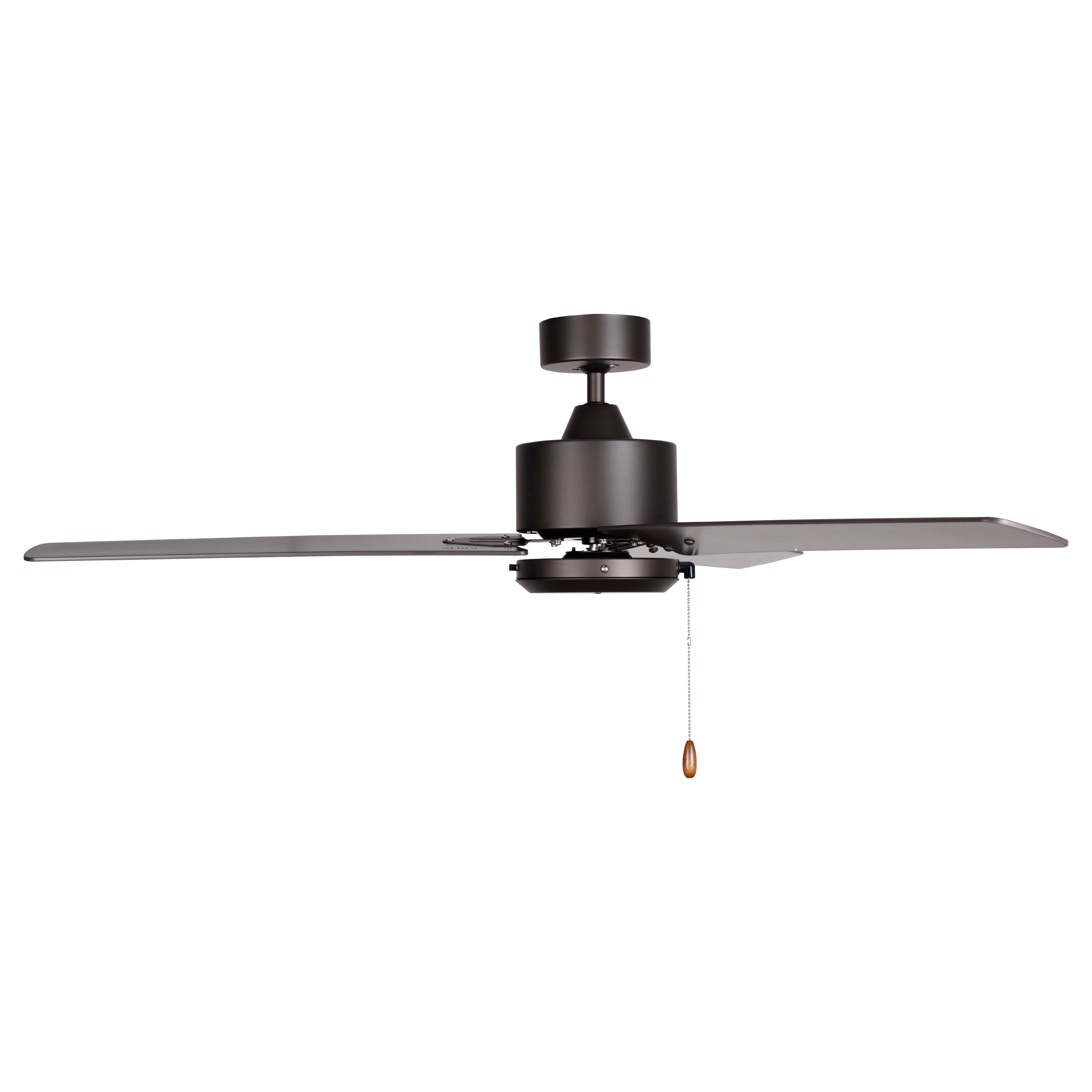 52 Inch Aldea VII AC Oil Rubbed Bronze Outdoor Ceiling Fan 3-Blade