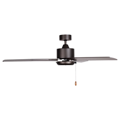 52 Inch Aldea VII AC Oil Rubbed Bronze Outdoor Ceiling Fan 3-Blade