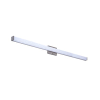 48-inch Brushed Nickel Cylinder Bath Bar Vanity Light