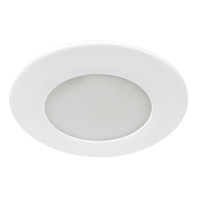 4-inch-White-Outdoor-Flush-Mount-Light-with-3000K-Light