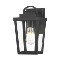 6'' Brenwick Powder Coated Black 1 Light Lantern