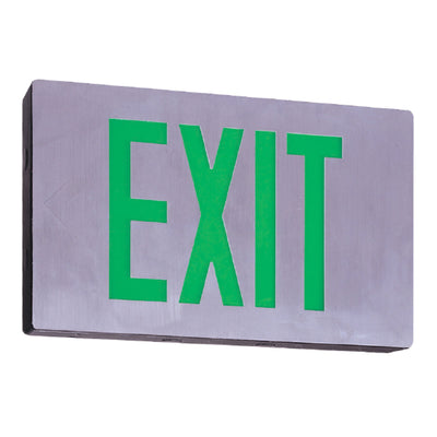 13-inch White Double Face Exit Sign