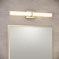 24'' Tron Modern Gold  Vanity Light