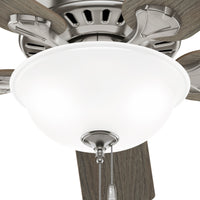 52 inch Pro's Best ENERGY STAR® Brushed Nickel Ceiling Fan with LED Light Kit and Pull Chain