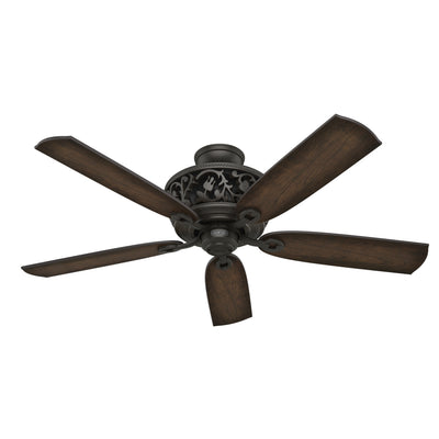 54 inch Promenade ENERGY STAR® Brittany Bronze Ceiling Fan with LED Light Kit and Handheld Remote