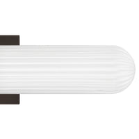 Beverly Glen 24-inch 2-light Matte Bronze Vanity Light with Milk Glass