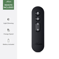 60 inch Aerodyne Wi-Fi ENERGY STAR® Luxe Gold Ceiling Fan with LED Light Kit and Handheld Remote