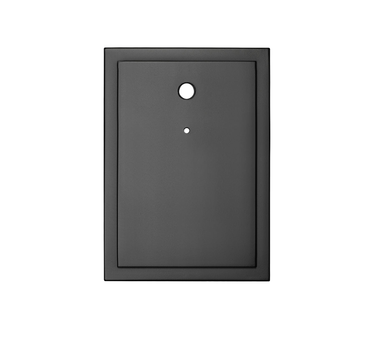 8'' McDonough Powder Coated Black 1 Light Lantern
