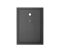 8'' McDonough Powder Coated Black 1 Light Lantern