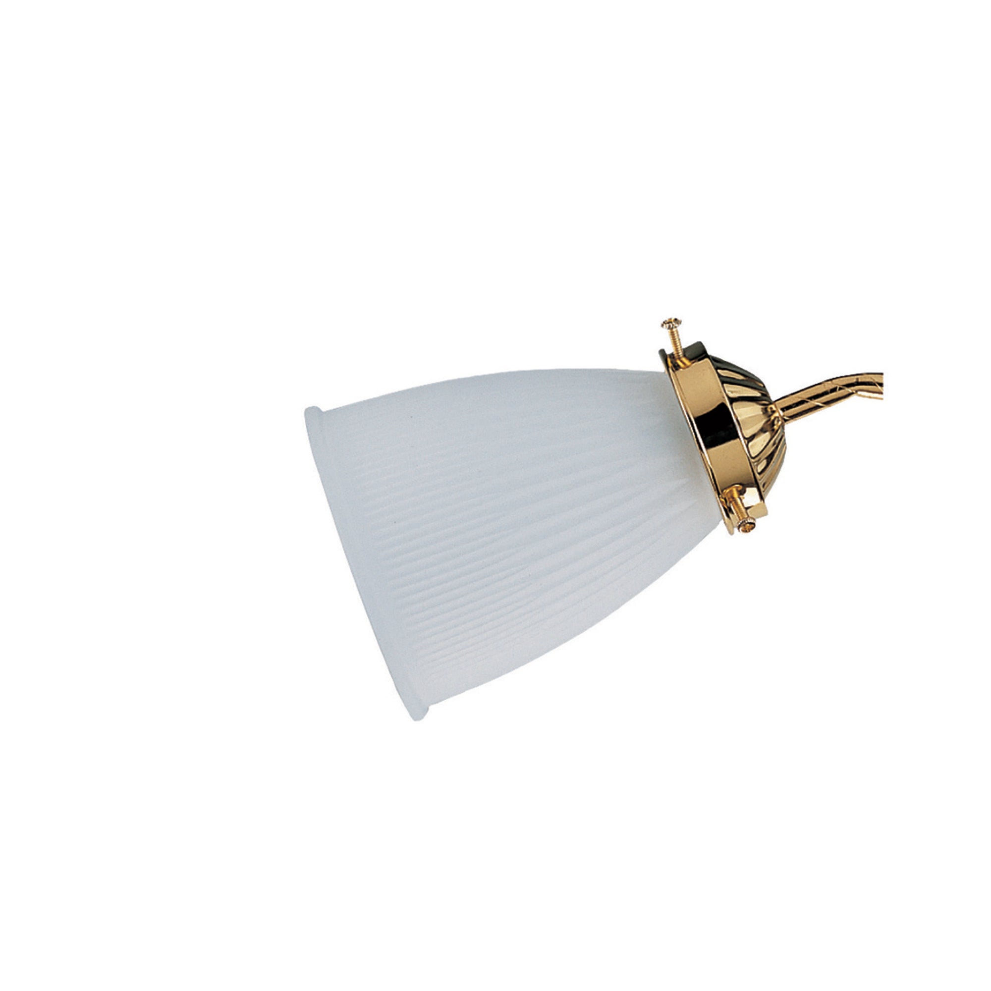 4.25-inch Etched Opal Glass Shade