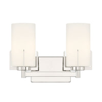 13.25'' Froselle Polished Nickel 2 Light Bath Vanity