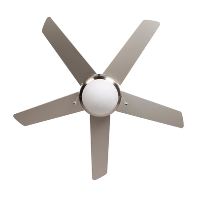 44 Inch Mirage II AC Brushed Nickel Indoor Ceiling Fan 5-Blade Reversible