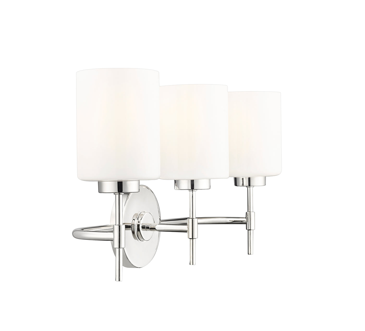 22'' Keylee Polished Nickel 3 Light Bath Vanity