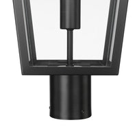 23'' Munger Powder Coated Black 1 Light Post Lantern