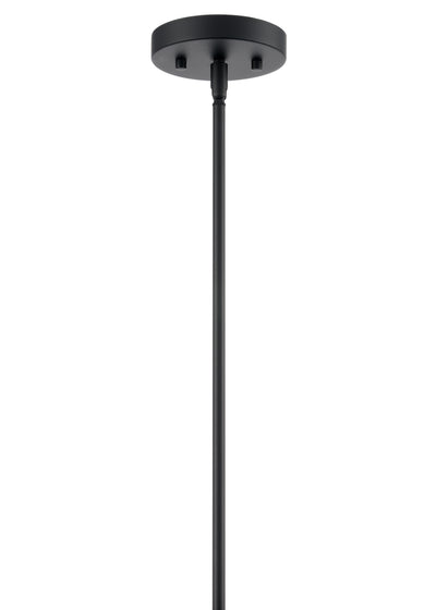 7'' Verlana Matte Black 1 Light Mini Pendant