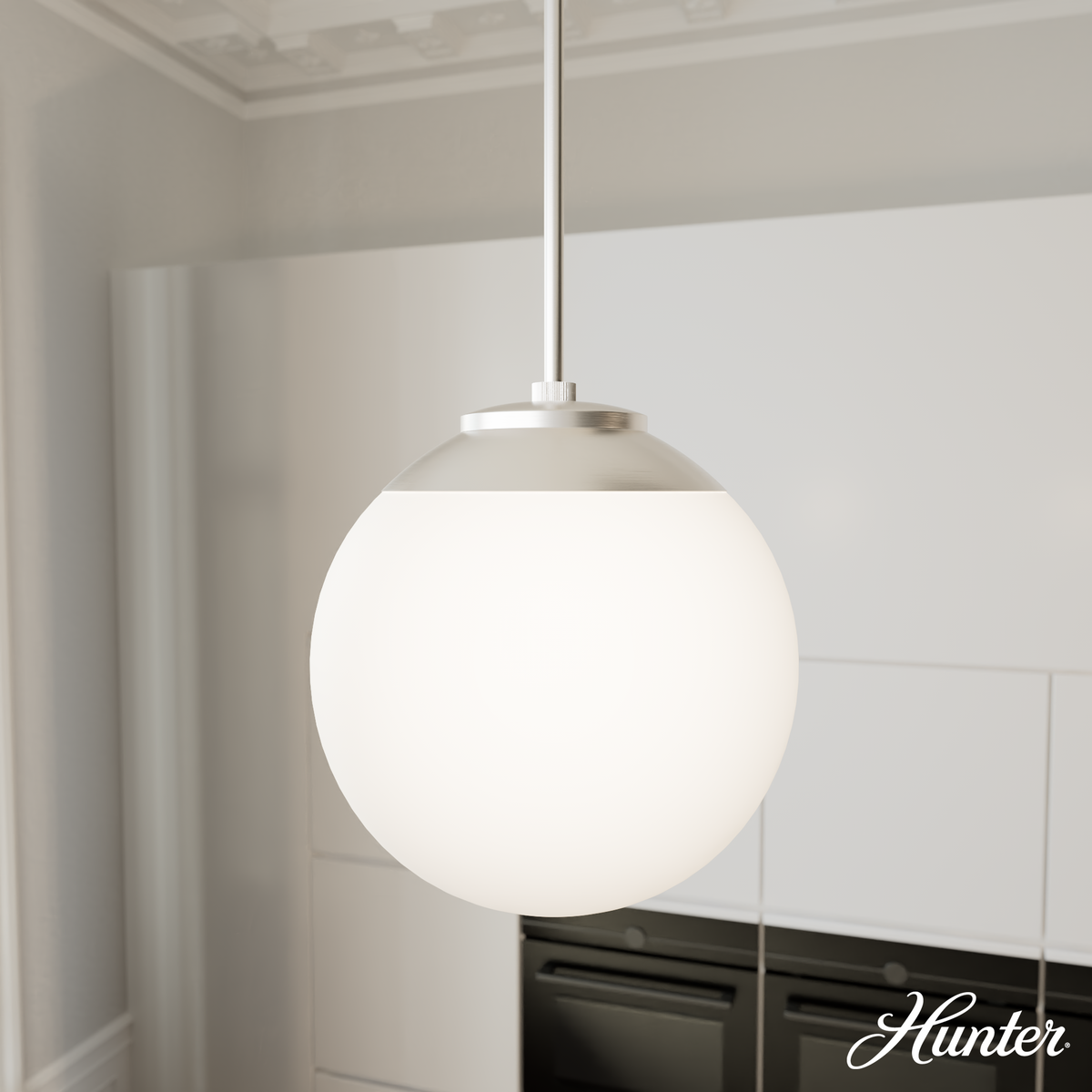 Cypress Grove 10-inch 1-light Natural Black Iron Industrial Pendant with Clear Holophane Glass