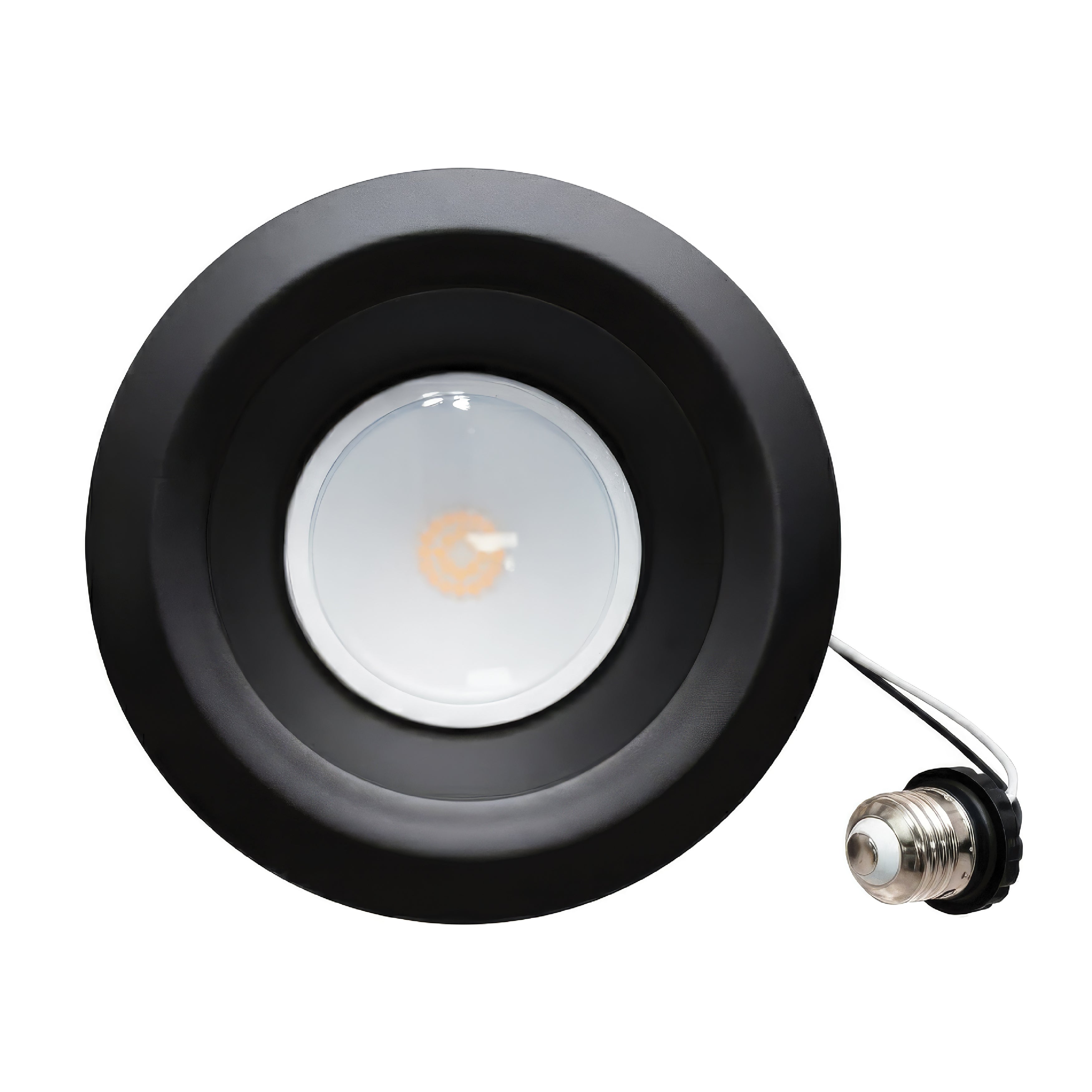 6-inch Black Outdoor Recessed Light