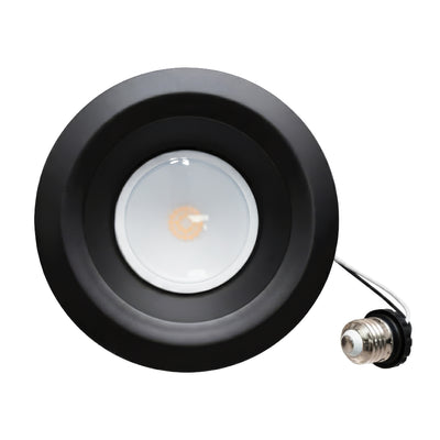 6-inch Black Outdoor Recessed Light