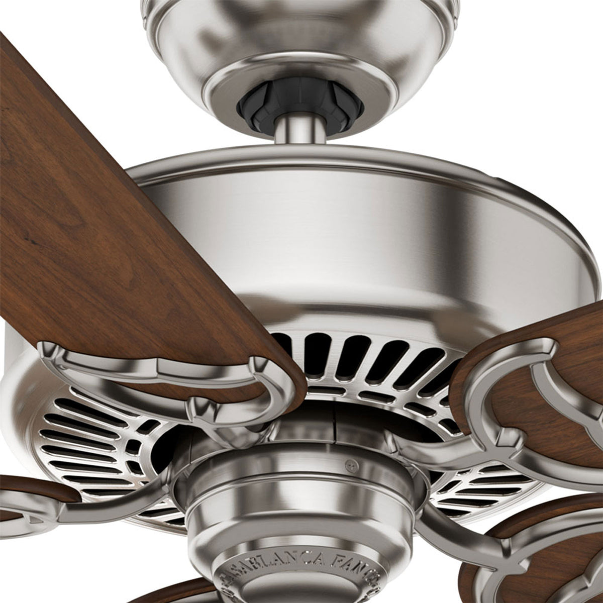 Casablanca 54 inch Panama ENERGY STAR® Brushed Nickel Ceiling Fan and Handheld Remote