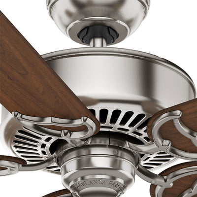 Casablanca 54 inch Panama ENERGY STAR® Brushed Nickel Ceiling Fan and Handheld Remote