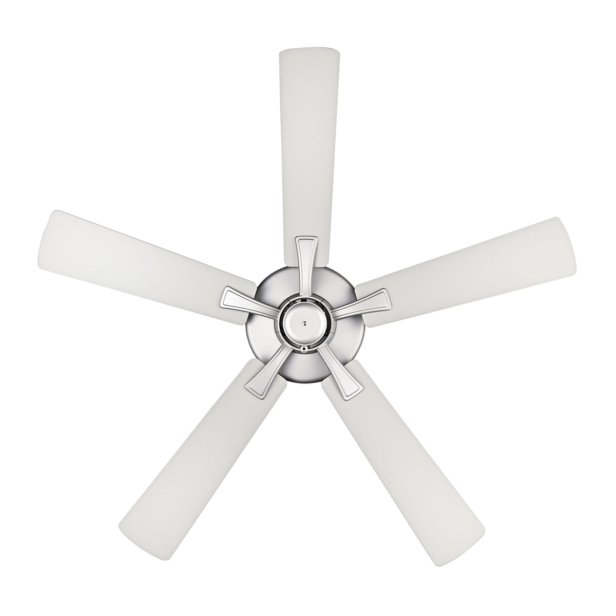 52 Inch Velbreeze AC Brushed Pewter Outdoor Ceiling Fan 5-Blade