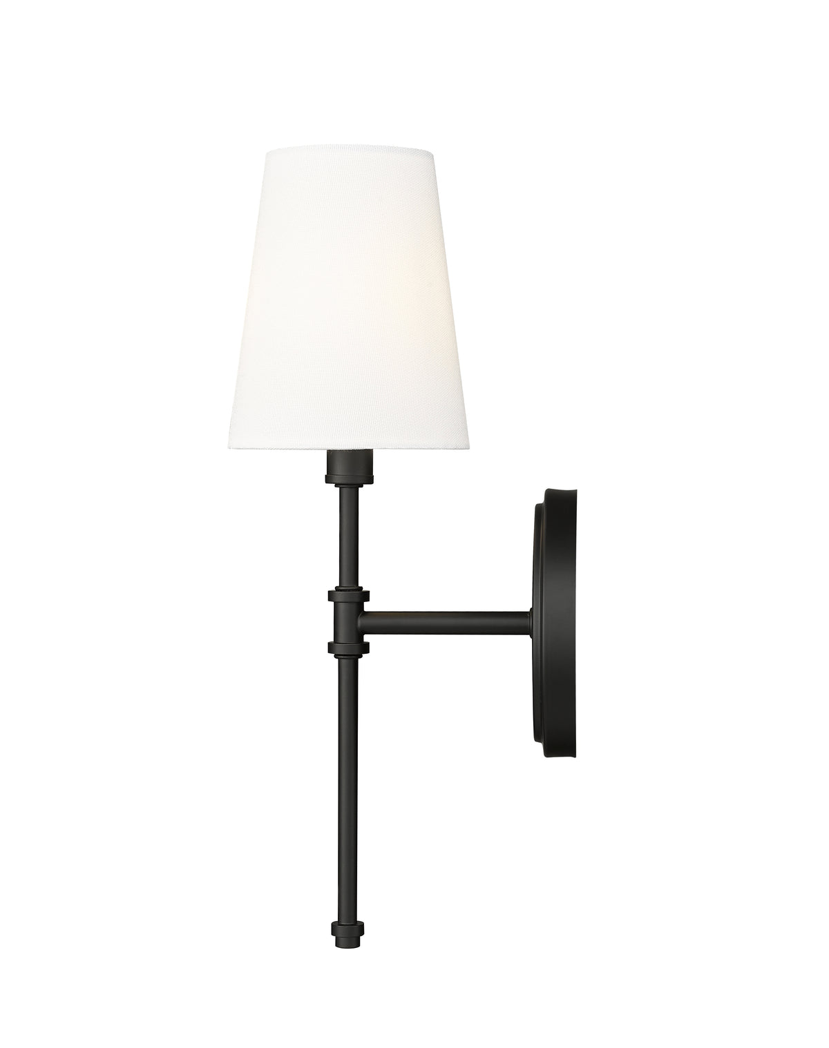 5'' Adorra Matte Black 1 Light Wall Lamp