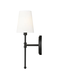 5'' Adorra Matte Black 1 Light Wall Lamp