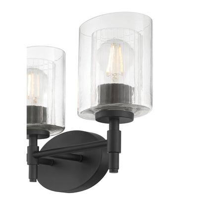 23.5'' Solventa Matte Black 3 Light Bath Vanity