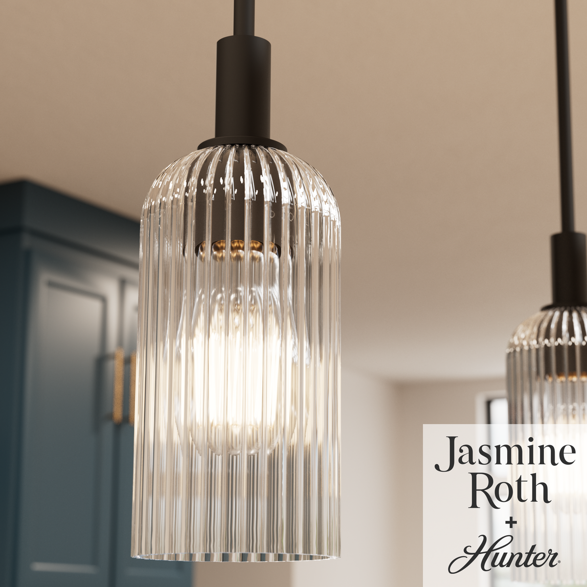 Beverly Glen 4-inch 1-light Matte Black Pendant with Clear Glass
