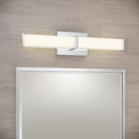 18'' Tron Chrome  Vanity Light