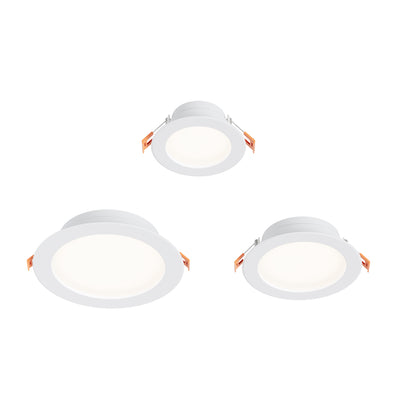 6-inch White Commercial Wall Light with 5-CCT Selectable White, 3W Output and Dimmable LED
