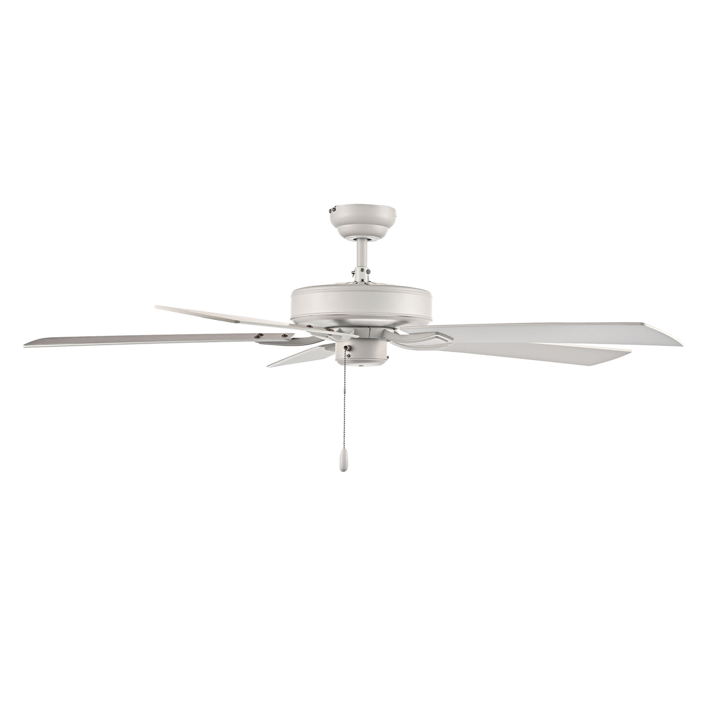 52 Inch Brisden AC Matte White Indoor Ceiling Fan 5-Blade Reversible