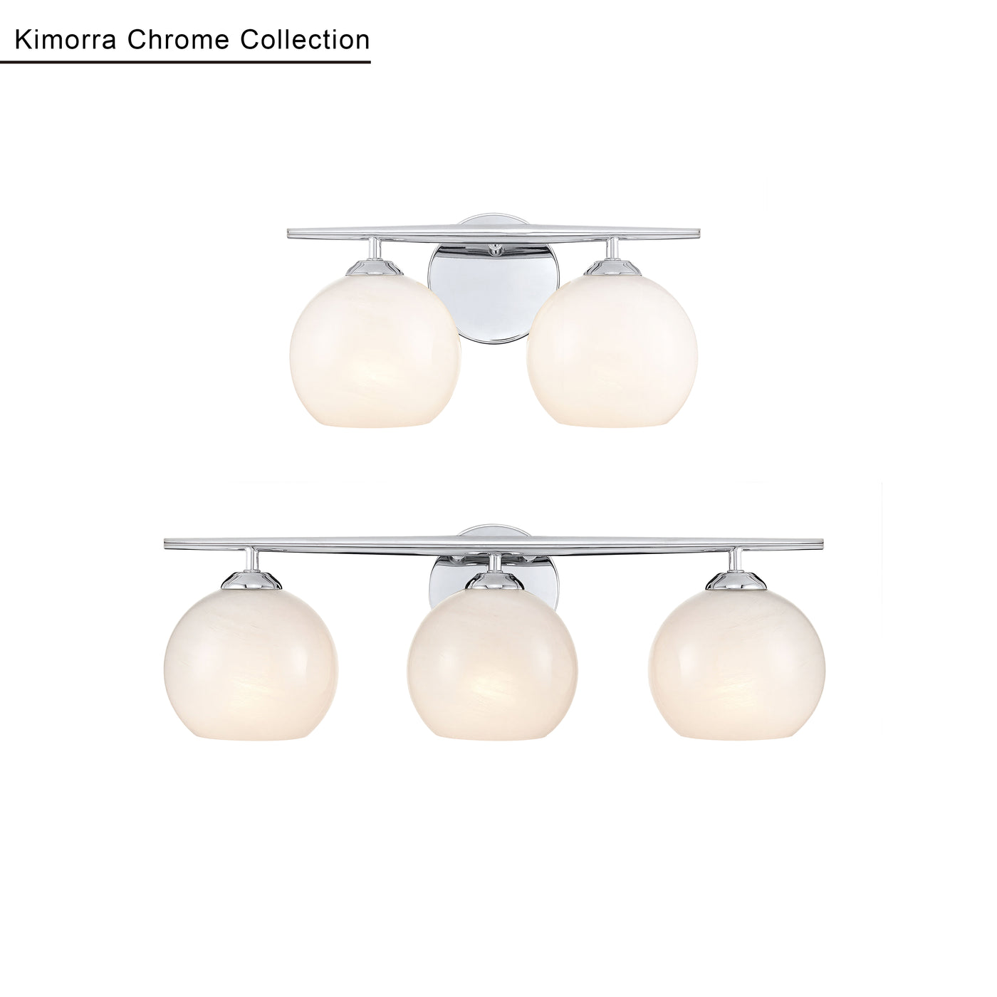 24'' Kimorra Chrome 3 Light Bath Vanity