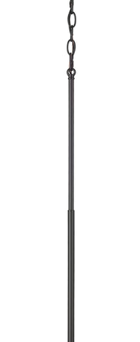 21.25'' Skyva Matte Black 6 Light Chandelier