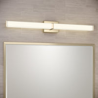 36'' Tron Modern Gold  Vanity Light