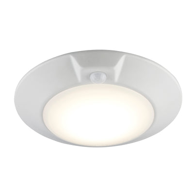 6-inch White Wall Light with 5-CCT Selectable White and 14W Output