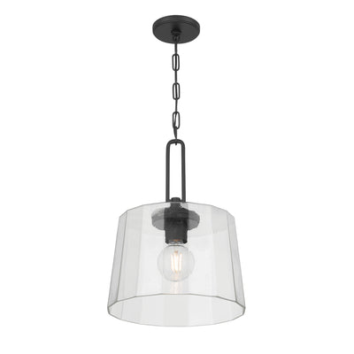 18'' Diamara Matte Black 1 Light Pendant
