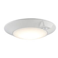 6-inch White Wall Light with 5-CCT Selectable White and 14W Output