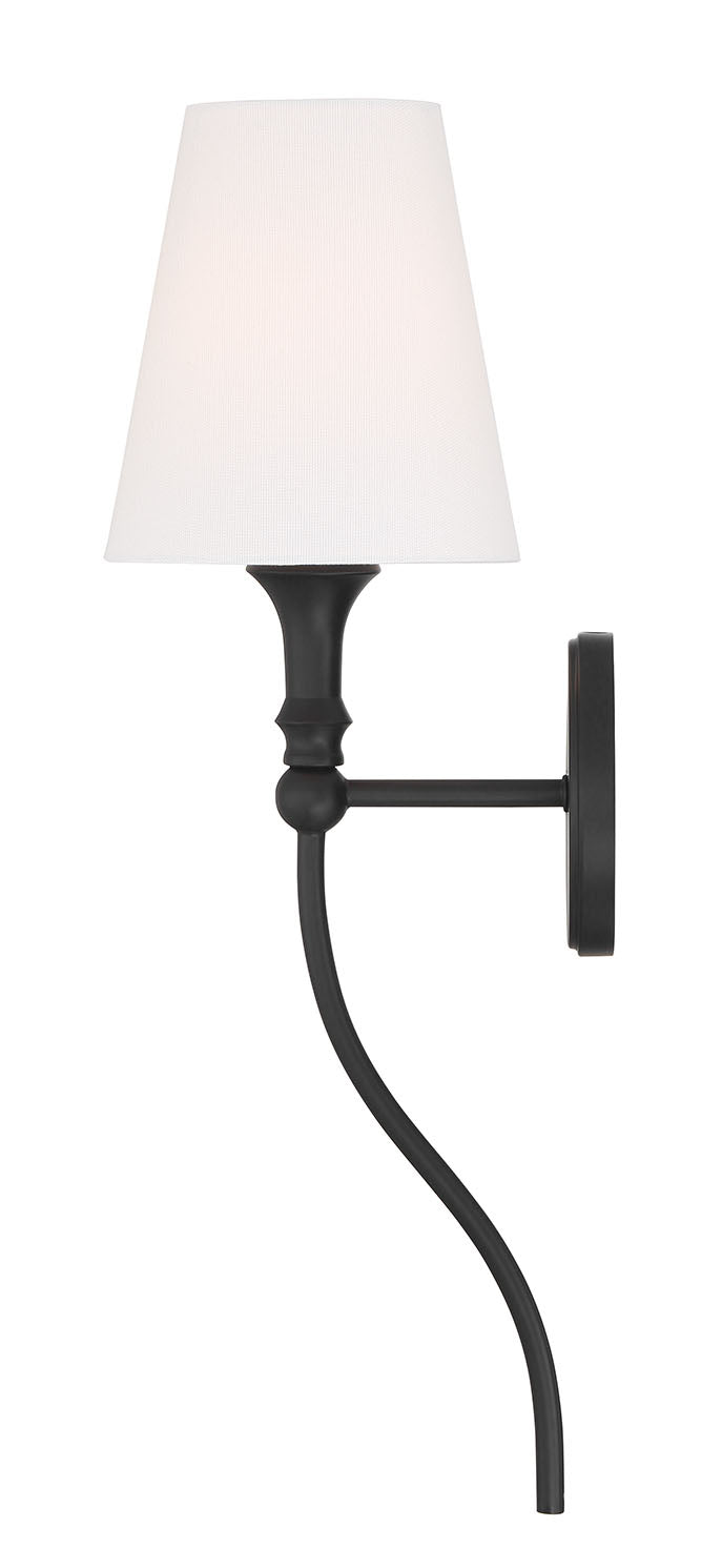 6.5'' Mairbourne Matte Black 1 Light Wall Sconce