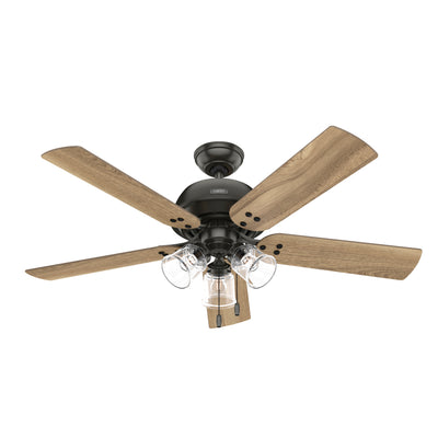 52 inch Shady Grove Noble Bronze Ceiling Fan with LED Light Kit and Pull Chain