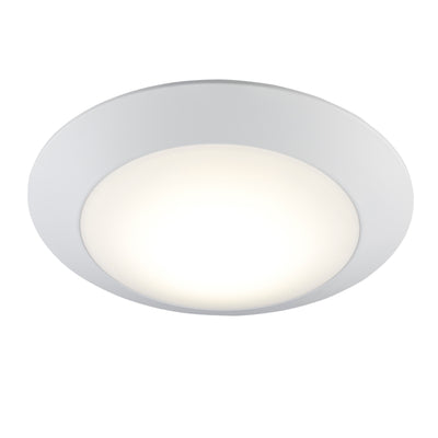 9-inch White Wall Light with 3000K Light