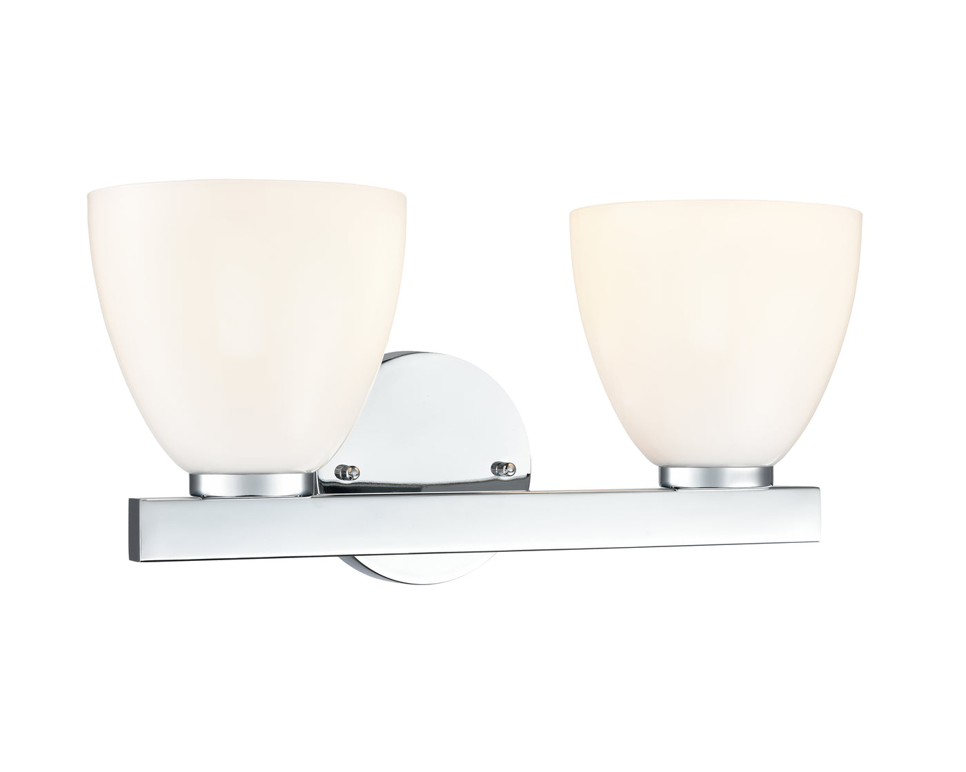 15.75'' Apria Polished Chrome 2 Light Bath Vanity