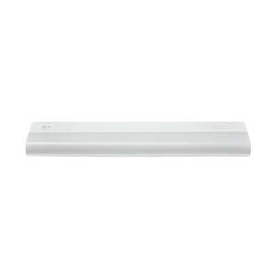12-inch White Under Cabinet Light with 5-CCT Selectable White and Frosted Lens
