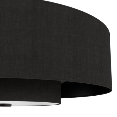 30 inch Brookside Matte Black Ceiling Fan with LED Light Kit and Remote