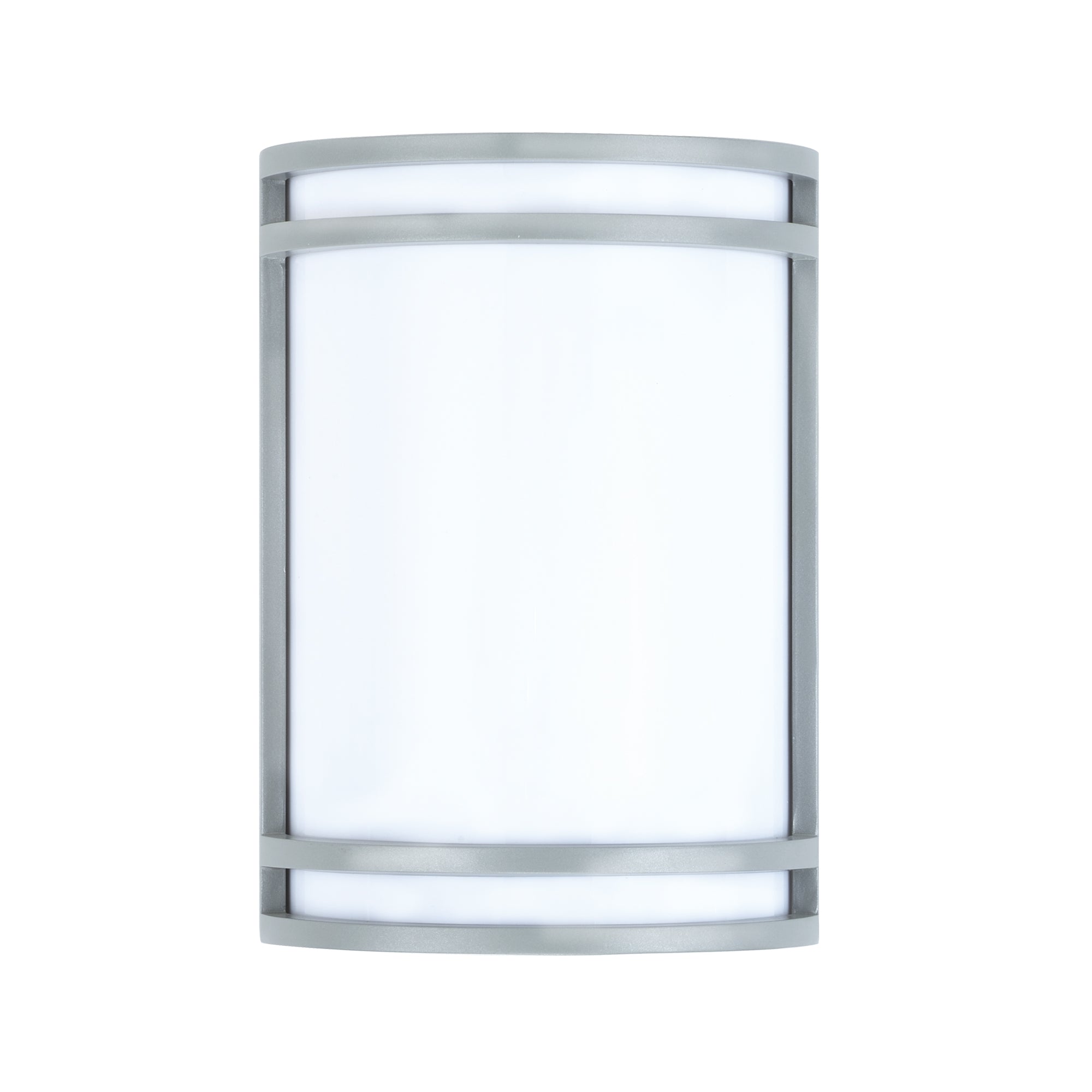 10-inch Brushed Aluminum Outdoor Wall Sconce