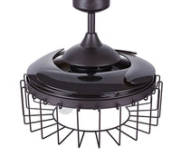 48 Inch Oil Rubbed Bronze Retractable Blade Ceiling Fan