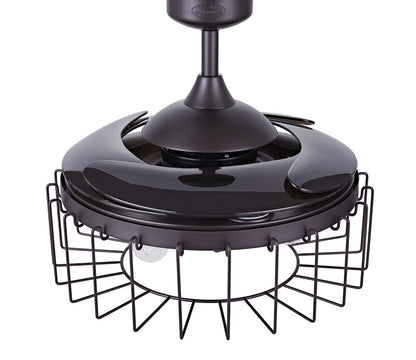 48 Inch Oil Rubbed Bronze Retractable Blade Ceiling Fan