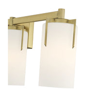 30.5'' Froselle Vintage Brass 4 Light Bath Vanity